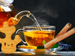 El té de jengibre con canela es una de las combinaciones más recurridas para los resfriados en invierno. ESPECIAL/ CANVA