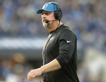 Dan Campbell busca su primer triunfo como entrenador en jefe de los Lions en un juego en Día de Acción de Gracias. AFP/A. Lyons