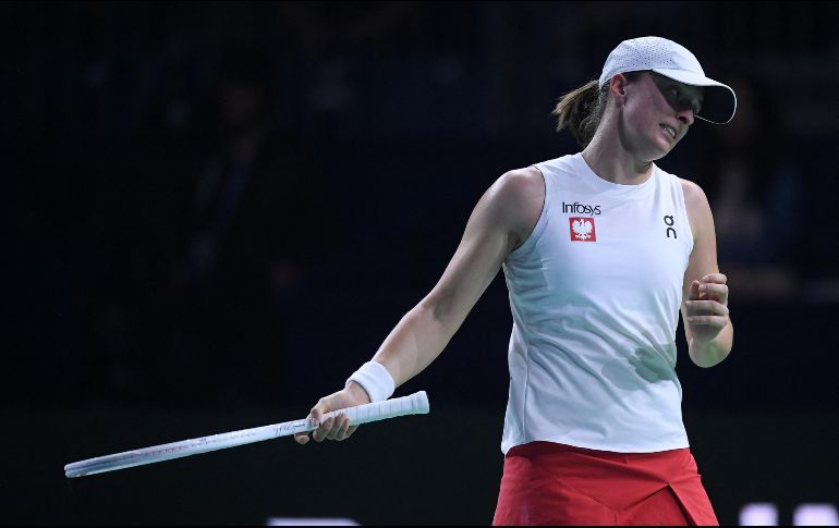 Al final se determinó que el nivel de culpa de Iga Swiatek estaba 