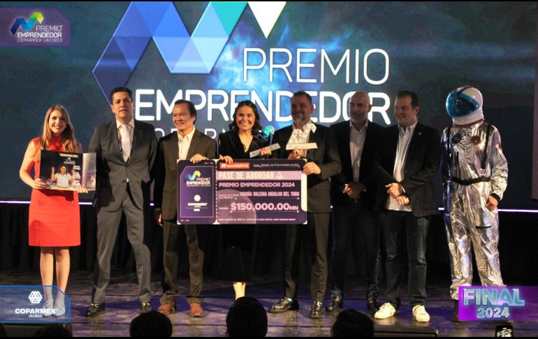 El Premio Emprendedor, en su edición 2024, contó con 200 participantes al inicio de la convocatoria. ESPECIAL / COPARMEX