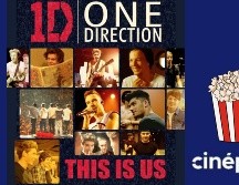 Cinépolis reestrenará el documental de One Direction los días 19, 20, 21 y 22 de diciembre.ESPECIAL/X:@Cinepolis y Canva