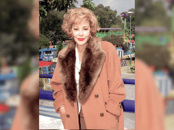 Lucero se sumó a la larga lista de famosas que despidieron a Silvia Pinal. SUN/ARCHIVO.