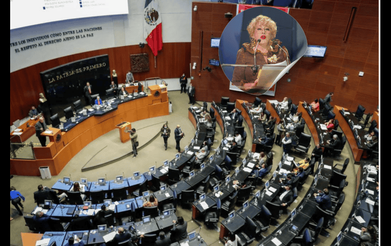 El primer cargo de Silvia Pinal como legisladora fue como diputada federal de 1982 a 1985. EL UNIVERSAL / EL INFORMADOR / ARCHIVO