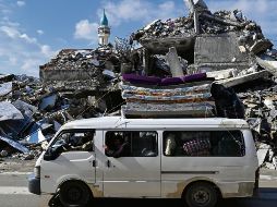 Luego del anuncio del cese al fuego, miles de libaneses regresaron a sus hogares, que encontraron en ruinas por los bombardeos. EFE