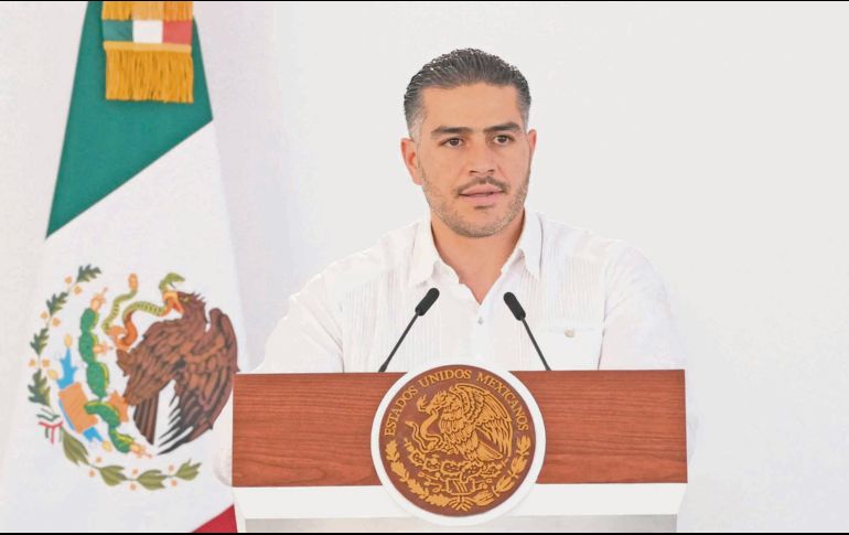 El secretario de Seguridad dio a conocer los resultados del operativo. EFE