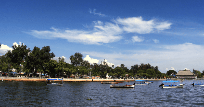 El Lago de Chapala logra mantener su nivel de agua con número favorables hoy viernes 29 de noviembre de 2024. ESPECIAL&nbsp;