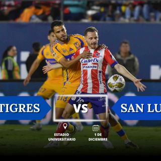 ¿Dónde ver EN VIVO el partido de Liguilla Tigres vs San Luis?