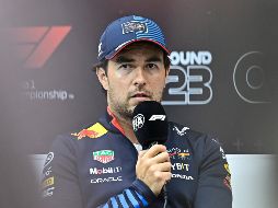 Pérez no logró avanzar más allá de la SQ1 y calificó en la posición 16 para la carrera Sprint. EFE / N. Thekkayil