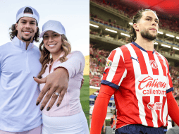 El jugador de Chivas, Cade Cowell, compartió el momento en que propone matrimonio a u novia. INSTAGRAM / lysaidam y cc4_official / IMAGO7