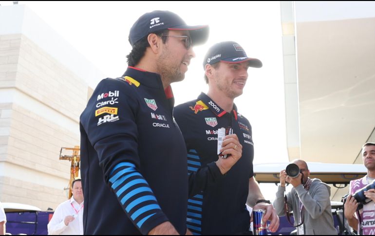 CHECO PÉREZ. El Gran Premio de Qatar comenzará a las 10:00 horas, tiempo del centro de México. EFE / A. Haider