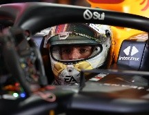 Verstappen fue castigado con una posición en la parrilla de salida. EFE/ A. HAIDER.