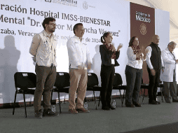 Inauguración del nuevo hospital del IMSS-Bienestar de salud mental 