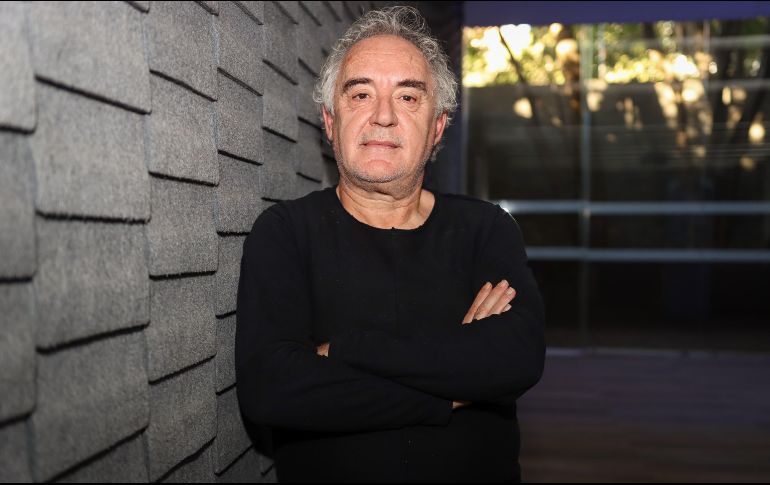 El chef Ferran Adrià es reconocido como uno de los mejores a nivel mundial. EL INFORMADOR/ H. Figueroa.