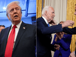 El presidente electo Trump reaccionó a través de sus redes sociales ante el indulto otorgado a Hunter Biden por parte de su padre y presidente de EU. AP / Julia Demaree Nikhinson / EFE / ARCHIVO