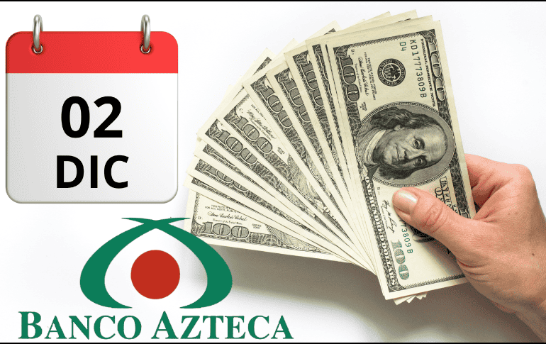 Así se cotiza el dólar estadounidense para el día de hoy lunes 02 de diciembre de 2024 en Banco Azteca y otros bancos de México. ESPECIAL/ CANVA