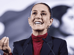 Claudia Sheinbaum responde a presuntos dichos de algunos allegados al mandatario electo de Estados Unidos, Donald Trump. EFE / S. Gutiérrez