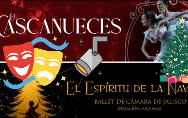 La magia de la danza celebra la Navidad de manera artística con este evento de danza clásica pensado para toda la familia. ESPECIAL/Teatro Diana