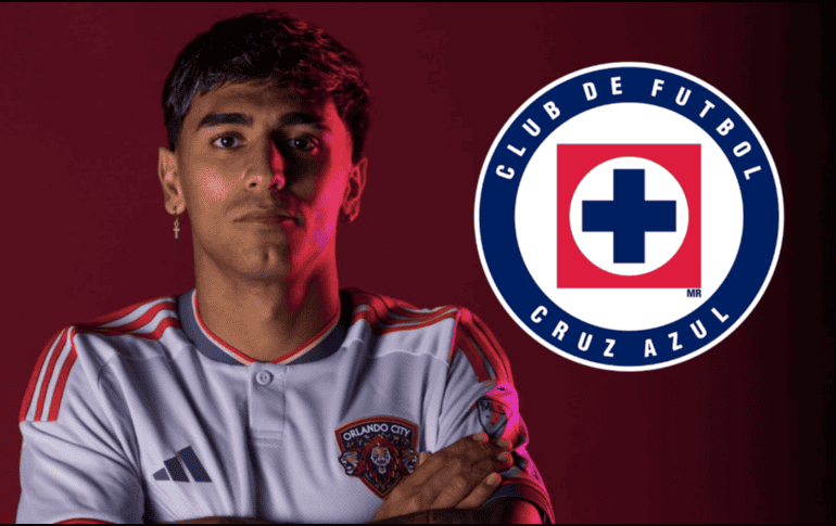 Facundo Torres en la presentación del uniforme del Orlando City. X / @facutorresss