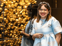 Bachur, conocida por su estilo vibrante y mensajes positivos, explica que sus libros nacieron de experiencias personales difíciles. EL INFORMADOR/A. Navarro.