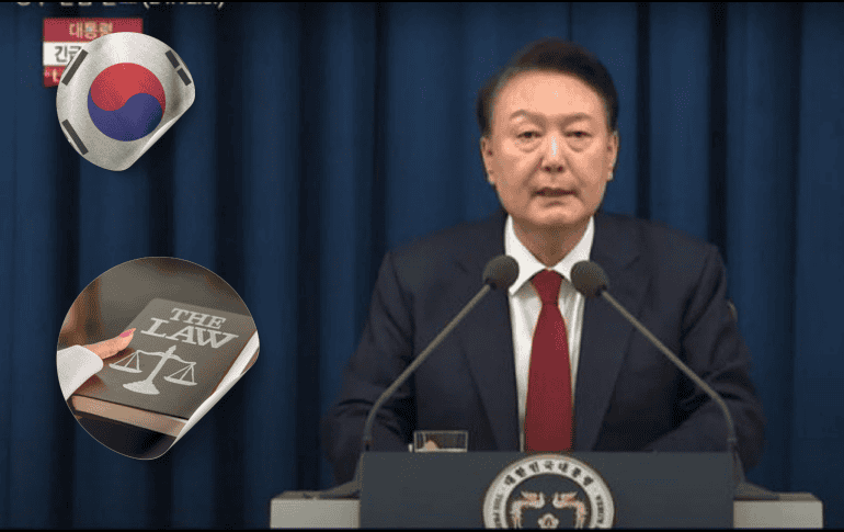 Parlamento de Corea del Sur recovó Ley Marcial durante la mañana de este martes. CANVA / X / ESPECIAL