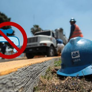 El SIAPA reporta corte de agua en esta colonia de Guadalajara