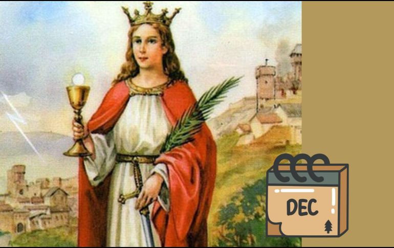 Santa Bárbara sigue siendo un símbolo de fortaleza ante la adversidad y un recordatorio de la importancia de la fe en momentos difíciles. ESPECIAL