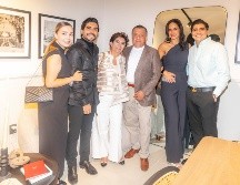 Mónica Rodríguez, Gonzalo Barrera, Soledad Cerda, Jorge Barrera, Leonora Flores y Jorge Barrera Jr. GENTE BIEN JALISCO / J. Soltero