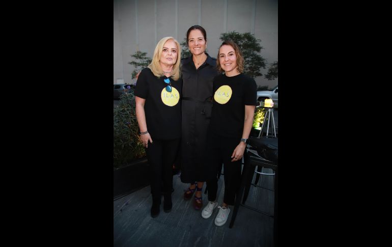 Ángela Orozco, Andrea Blanco y Sofía Palacios. GENTE BIEN JALISCO / A. Martínez