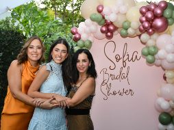 Ana Sofia Rivera, Sofia Kury Rivera y Marisa Escarcega. GENTE BIEN JALICO / M. Rached