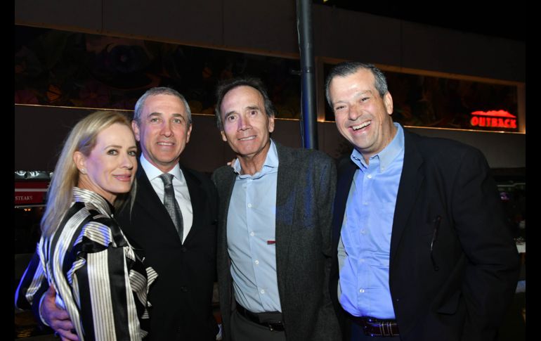 Lourdes Alonso, Eduardo Espinosa, Fernando Quirarte y Guillermo González. GENTE BIEN JALISCO / M. Rached