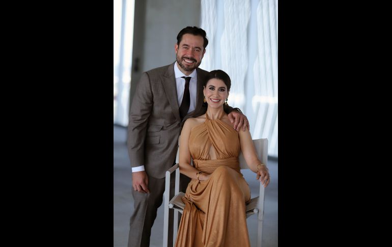 Alejandro Bross y Catalina Quintallina. GENTE BIEN JALISCO / C. Jimeno