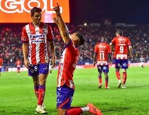 Ricardo Chávez celebra el gol de la victoria. IMAGO7/O. Puga