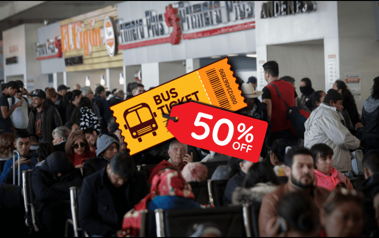 Es importante recordar que este aprovechamiento no obliga a todas las empresas de autobuses a otorgar el descuento. EL INFORMADOR / ARCHIVO