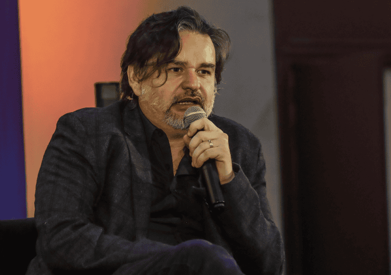 Diego Enrique Osorno en la FIL 2024. / EL INFORMADOR / A. Navarro 