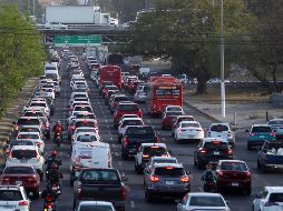 Se habilitarán carriles a contraflujo en horarios específicos en López Mateos, para aliviar la vialidad de dicha arteria de la ZMG. EL INFORMADOR / ARCHIVO