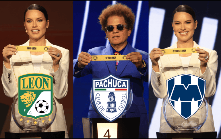 Los equipos mexicanos sorteados para el Mundial de Clubes 2025. EFE / CRISTOBAL HERRERA ULASHKEVICH