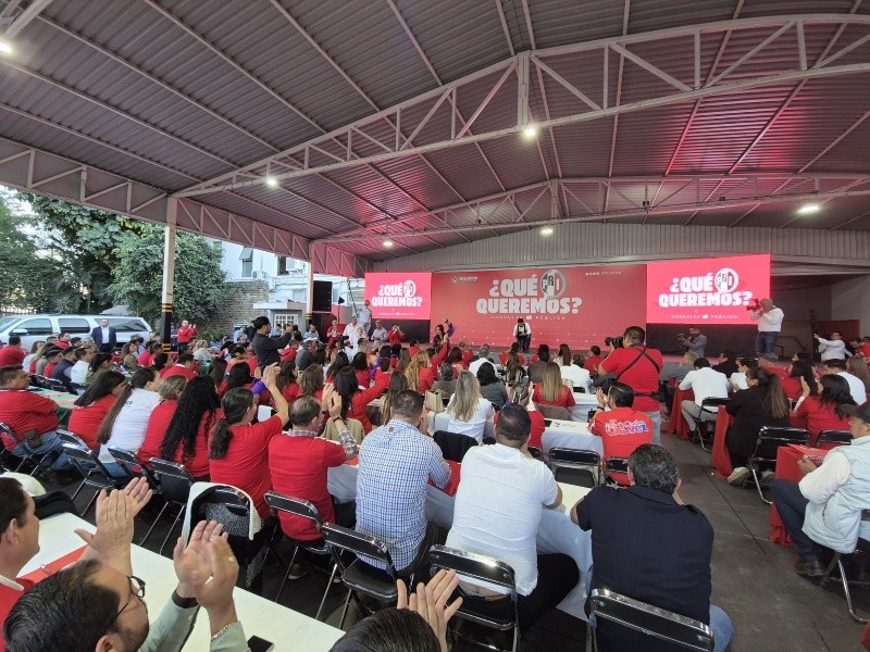 Laura Haro reconoció el trabajo de los diputados locales, presidentes municipales, regidores y la base del partido en Jalisco.&nbsp;EL INFORMADOR/O. González.