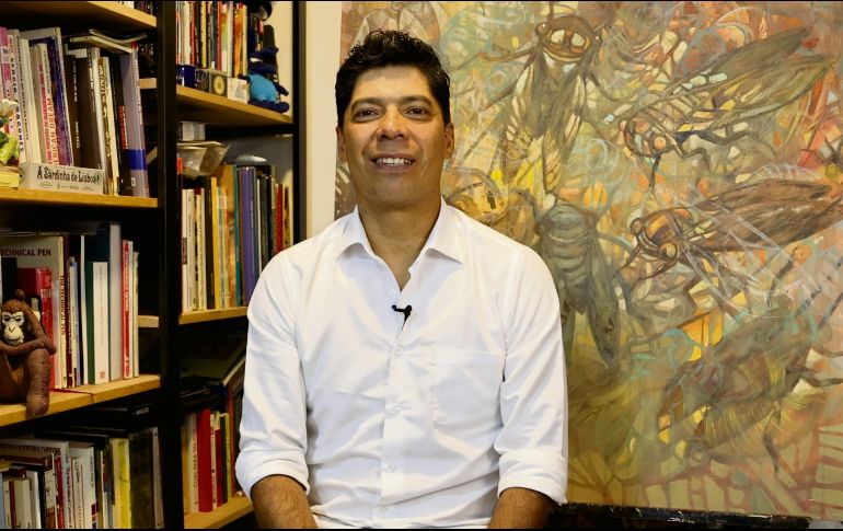 Darío Castillejos. El artista gráfico será galardonado con el Homenaje de Caricatura La Catrina 2024. CORTESÍA