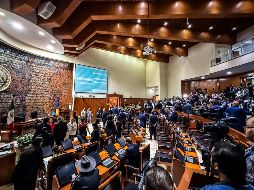 El Congreso de Jalisco inició con el evento de toma de posesión del nuevo gobernador de Jalisco, Pablo Lemus. EL INFORMADOR/ A. Navarro