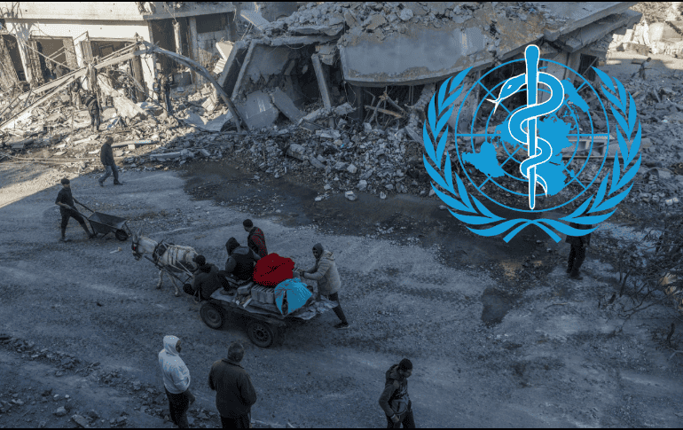 Un total del 58 por ciento de las misiones lideradas por la OMS para llevar asistencia a Gaza desde el comienzo del conflicto han sido impedidas por Israel. EFE/ ARCHIVO/ESPECIAL