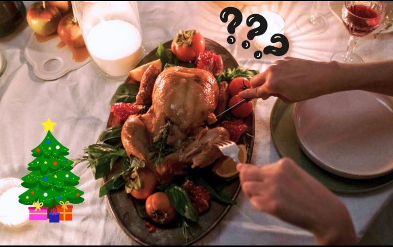 El pavo ha sido un alimento tradicional por cientos de años para convertirse en un símbolo universal de la cena de Nochebuena y las celebraciones navideñas.ESPECIAL/Pexels y Canva