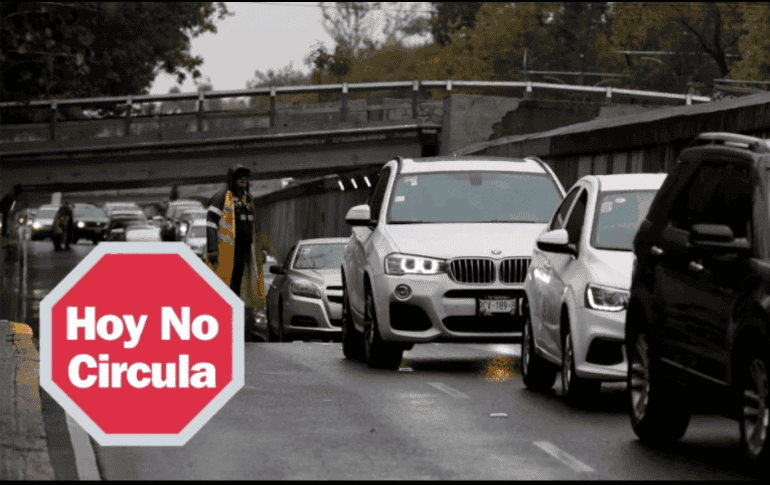 El horario del Hoy No Circula es desde las 5:00 de la mañana a las 10:00 de la noche. ESPECIAL/ EFE/ ARCHIVO.