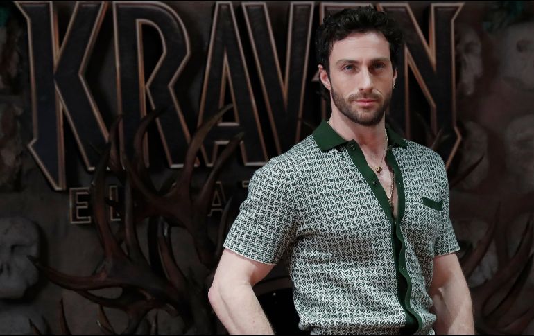 Aaron Taylor-Johnson. Para realizar su personaje, el británico se sometió a largas jornadas en el gimnasio. EFE/M. Guzmán