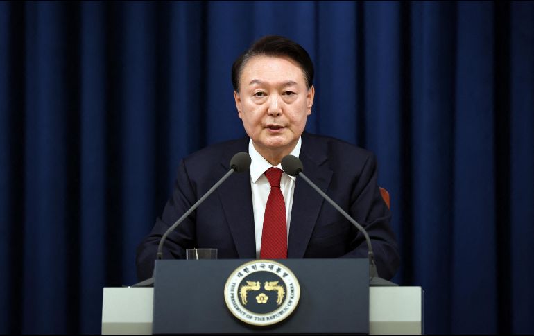 Yoon Suk-yeol, presidente de Corea del Sur. AFP / ARCHIVO