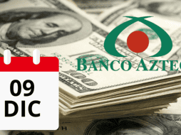 Esta es la cotización del dólar estadounidense para el día de hoy lunes 09 de diciembre de 2024 en Banco Azteca y otros bancos de México. ESPECIAL/ CANVA