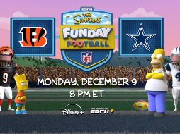 Por segundo año consecutivo, Los Simpson se suman a la NFL en una edición más del Monda Night Football. X / @ESPN