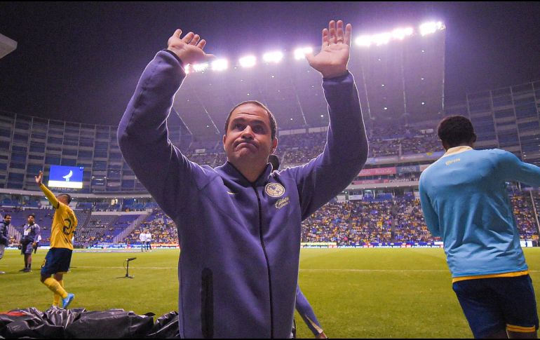 André Jardine, entrenador de América, en el partido de la jornada 16 en la Liga MX, disputado en el Estadio Cuauhtémoc. IMAGO7
