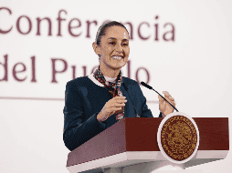 Durante la conferencia matutina del 10 de diciembre, la presidenta dio detalles sobre su nueva residencia. EFE/J. Mendez