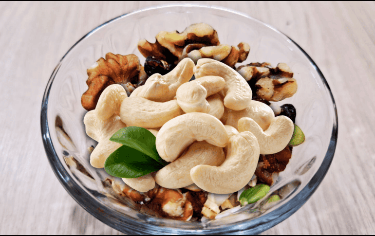 Las castañas de cajú también resultan ideales para quienes buscan controlar su peso, ya que contienen grasas saludables y proteínas que brindan una sensación de saciedad prolongada. EL INFORMADOR / O. Álvarez