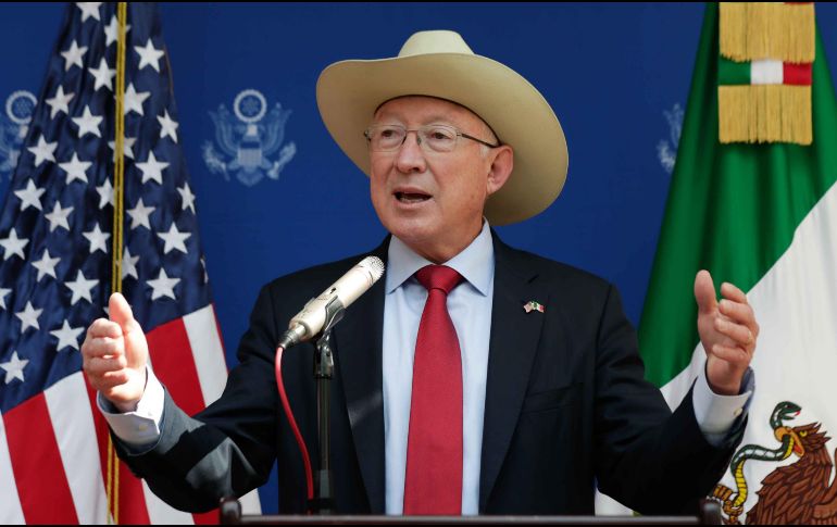 El embajador de Estados Unidos en México, Ken Salazar. SUN / ARCHIVO